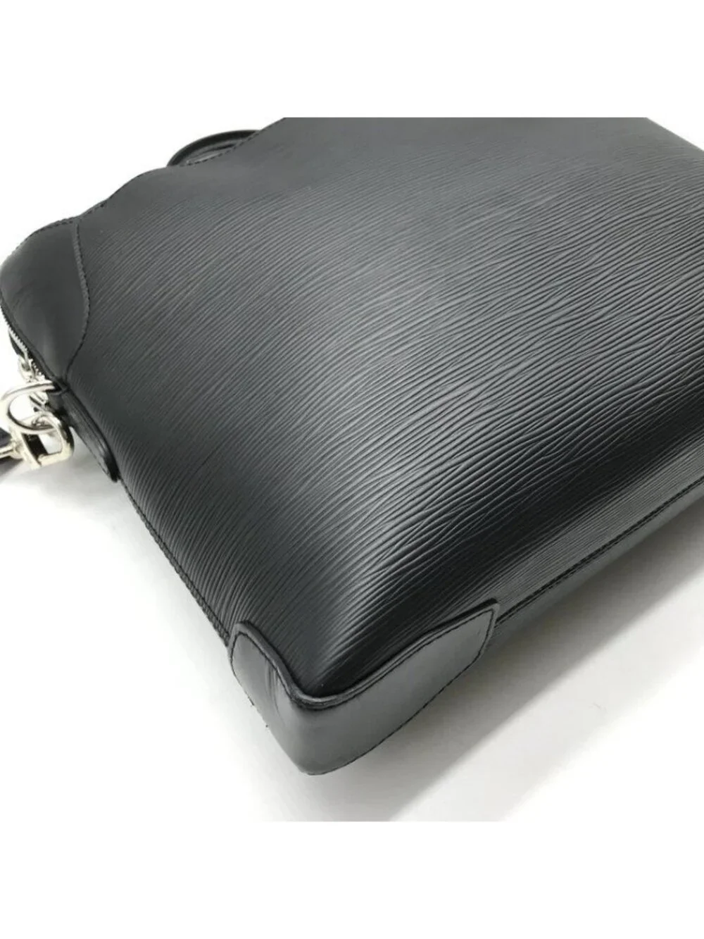Louis Vuitton Oliva Briefcase Epi Leather Black 2-Way